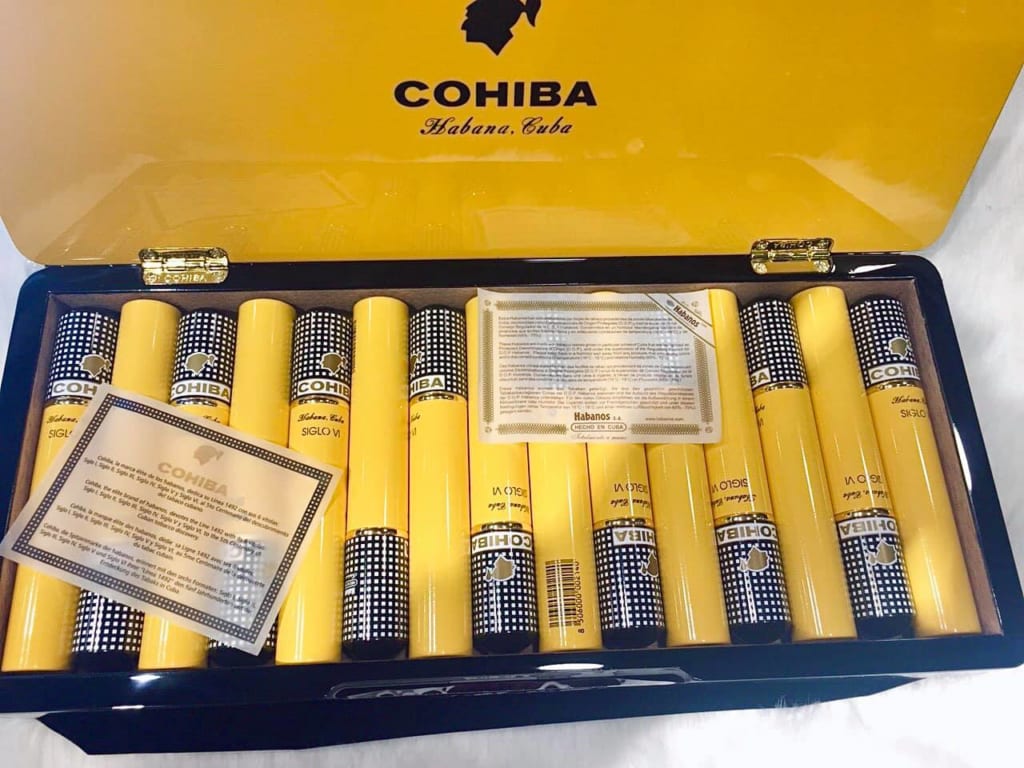 X G Cohiba Siglo Vi Humidor Tubos H P G S N M I I U Kingcigar Vn