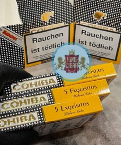 chi tiet xi ga Cohiba Exquisitos hop 5 dieu chinh hang