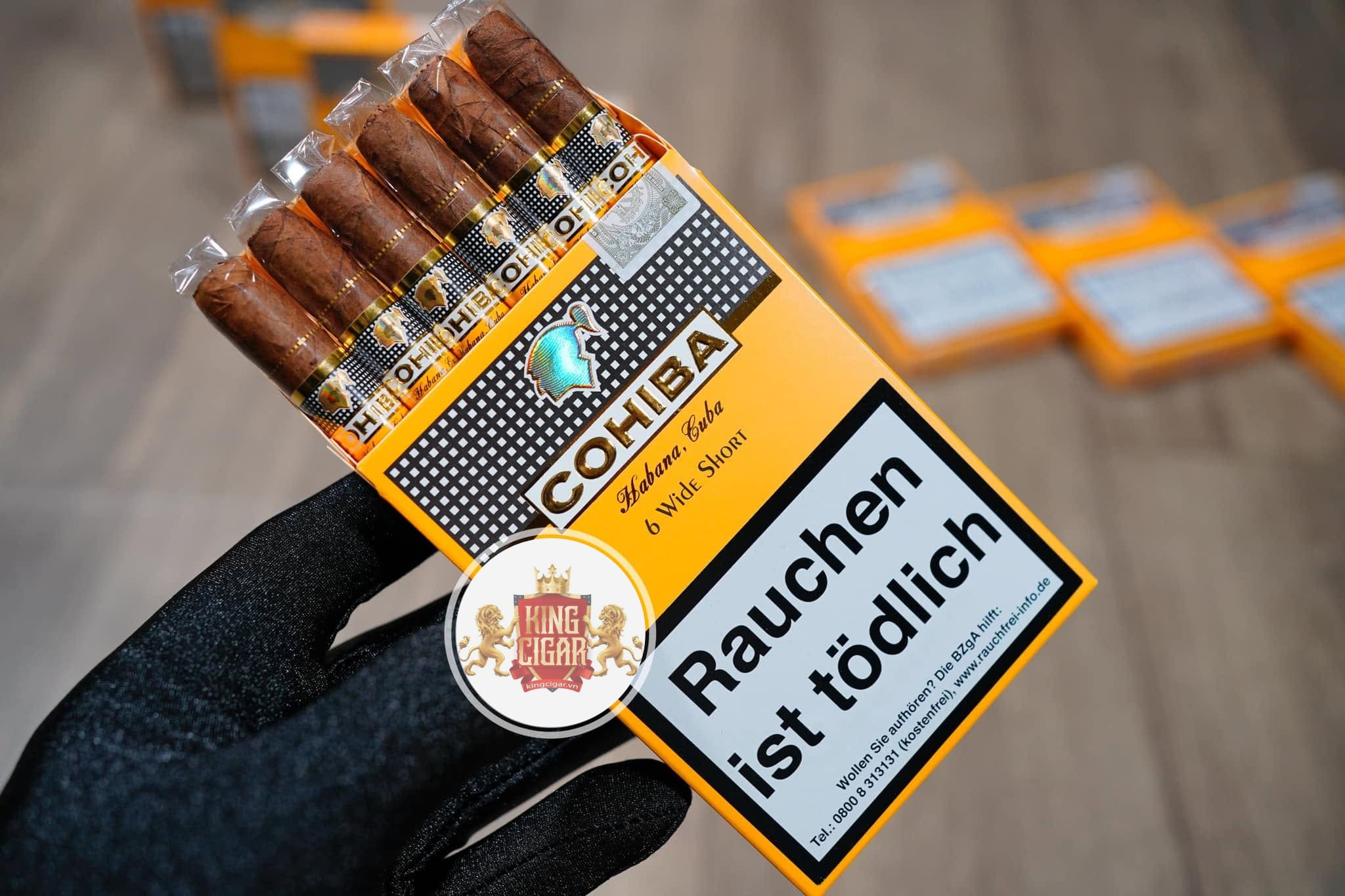 Bao xi ga Cohiba wide short Bao xi ga Cohiba wide short